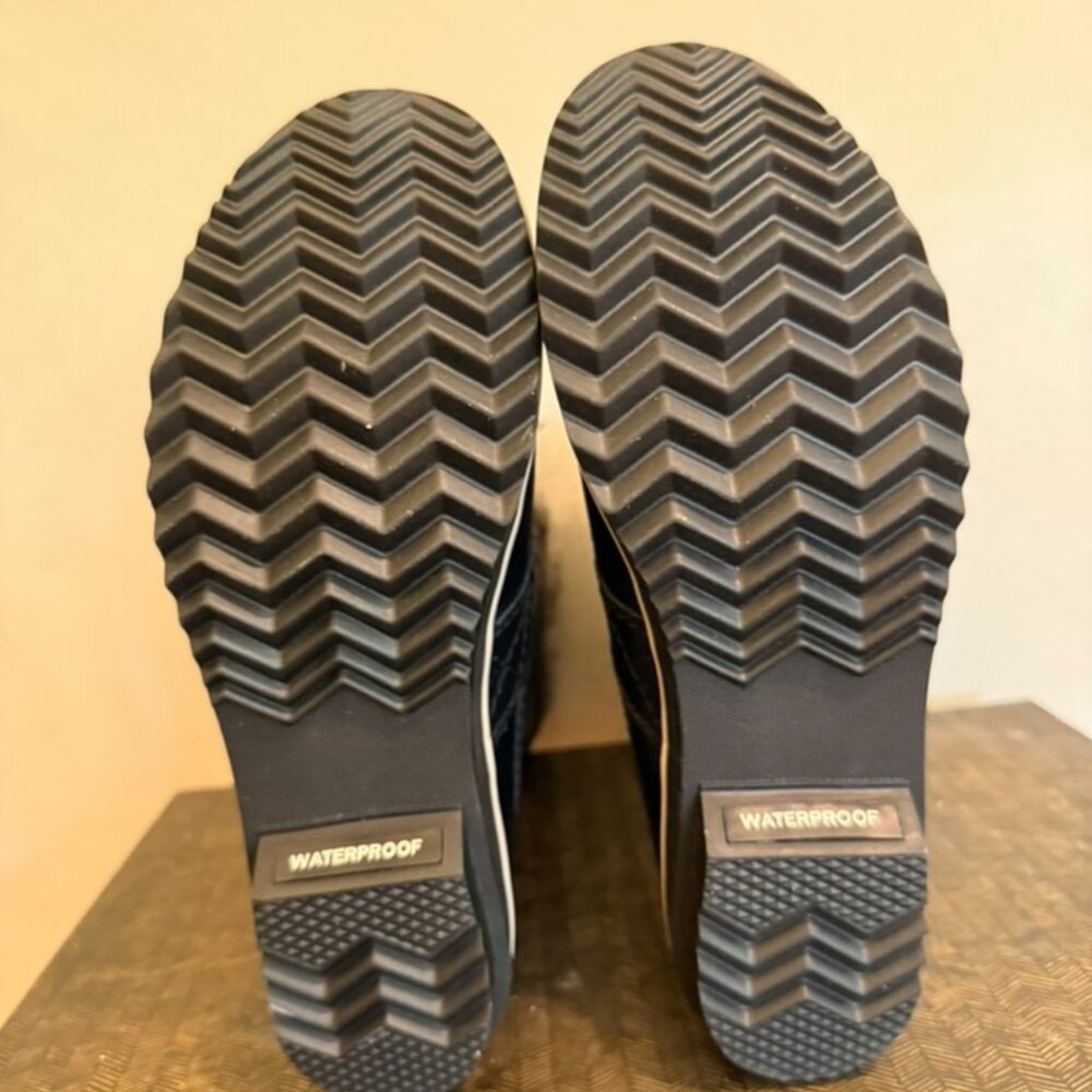 NEW Sorel Joan of Arctic Waterproof Winter Boots in Black - Women's Size 8.5 - Picture 4 of 5